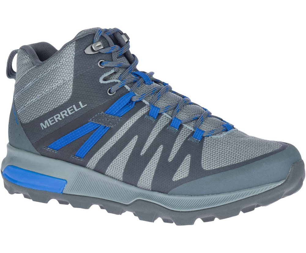 Merrell Vandrestøvler Herre - Zion Fst Mid Waterproof - Grå - MFD576314